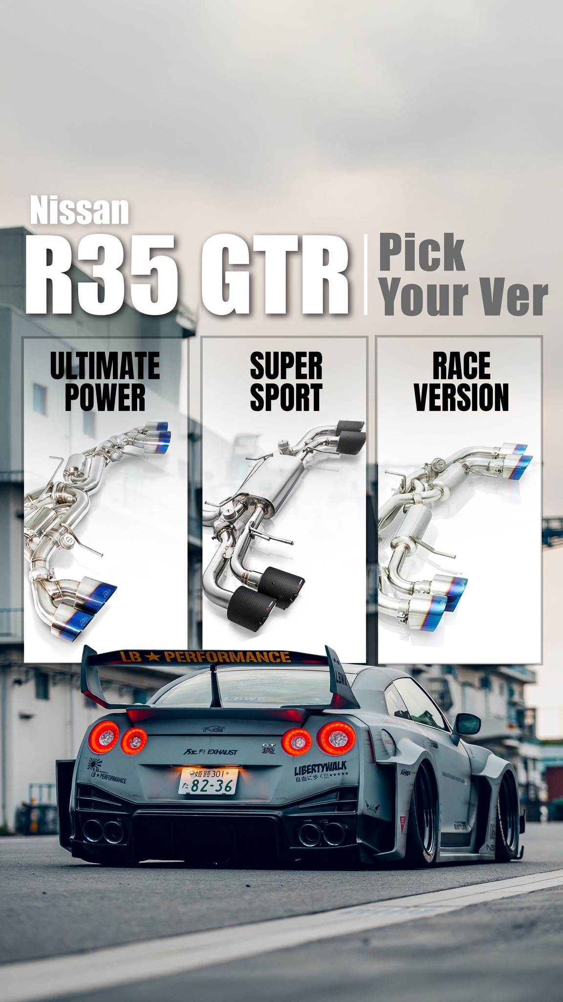 【GTR R35三種聲浪一次滿足】 我們實測同一台車分別搭載三款不同的 Frequency Intelligent Exhaust - Fi ...