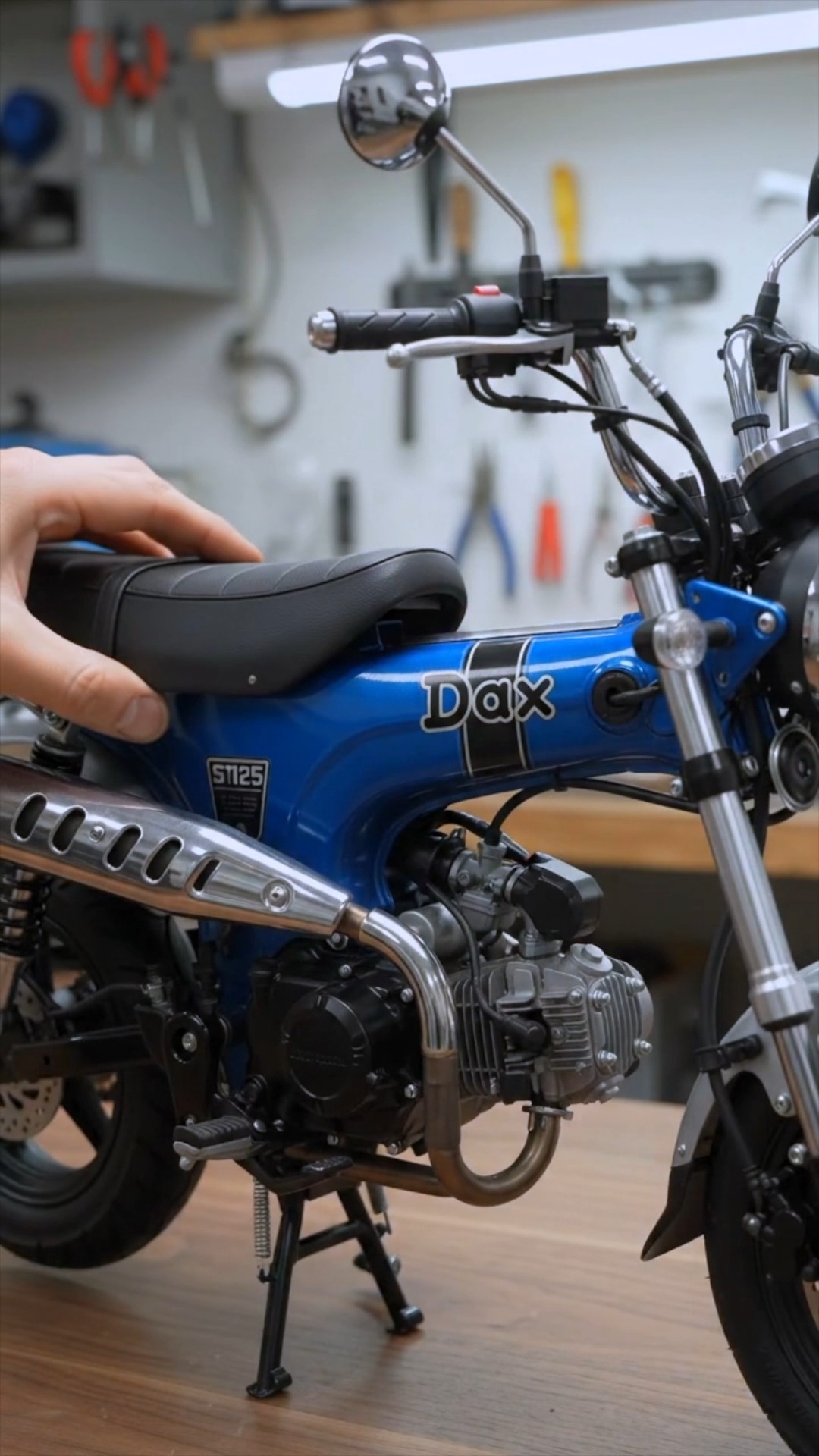 Mini beast, vintage soul. 🛵✨ Presenting the Dax Honda ST50