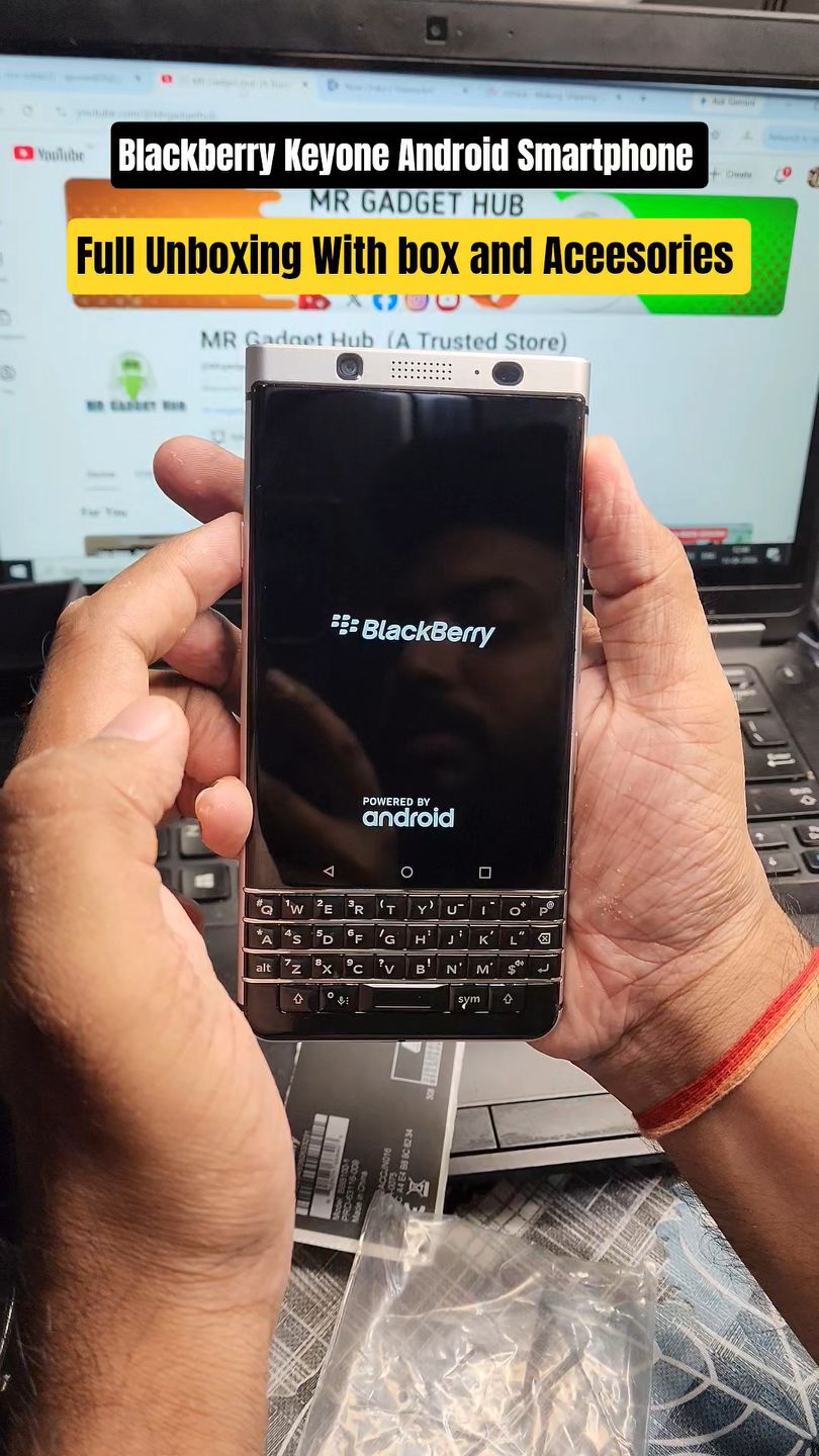 Unboxing Blackberry Keyone With Box and All Accessories (RESTOCKED