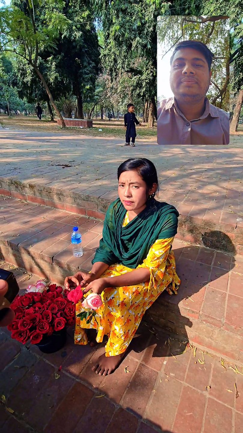 ফুল বিক্রেতা ভাইরাল বৃষ্টি | ইকবাল ভাই