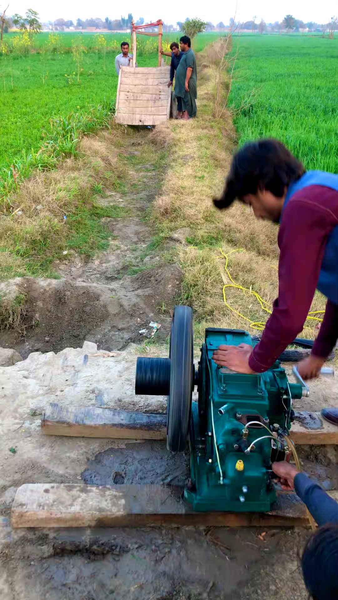 Bullet tyre stunt speed test 🚀🚀 diesel engine | Indian engine | Facebook