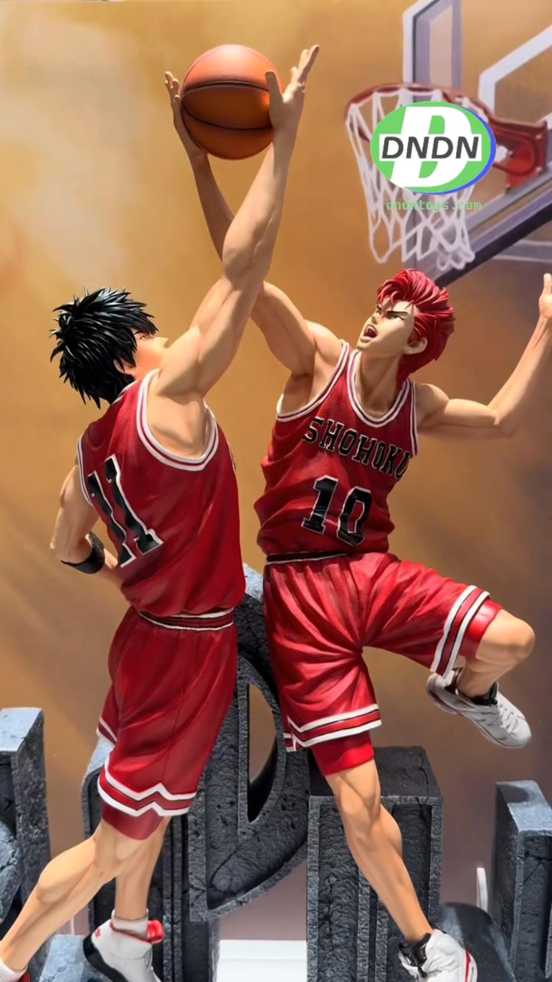 🏀🔥 Blue Dragon Studio – Hanamichi Sakuragi Statue (Slam Dunk