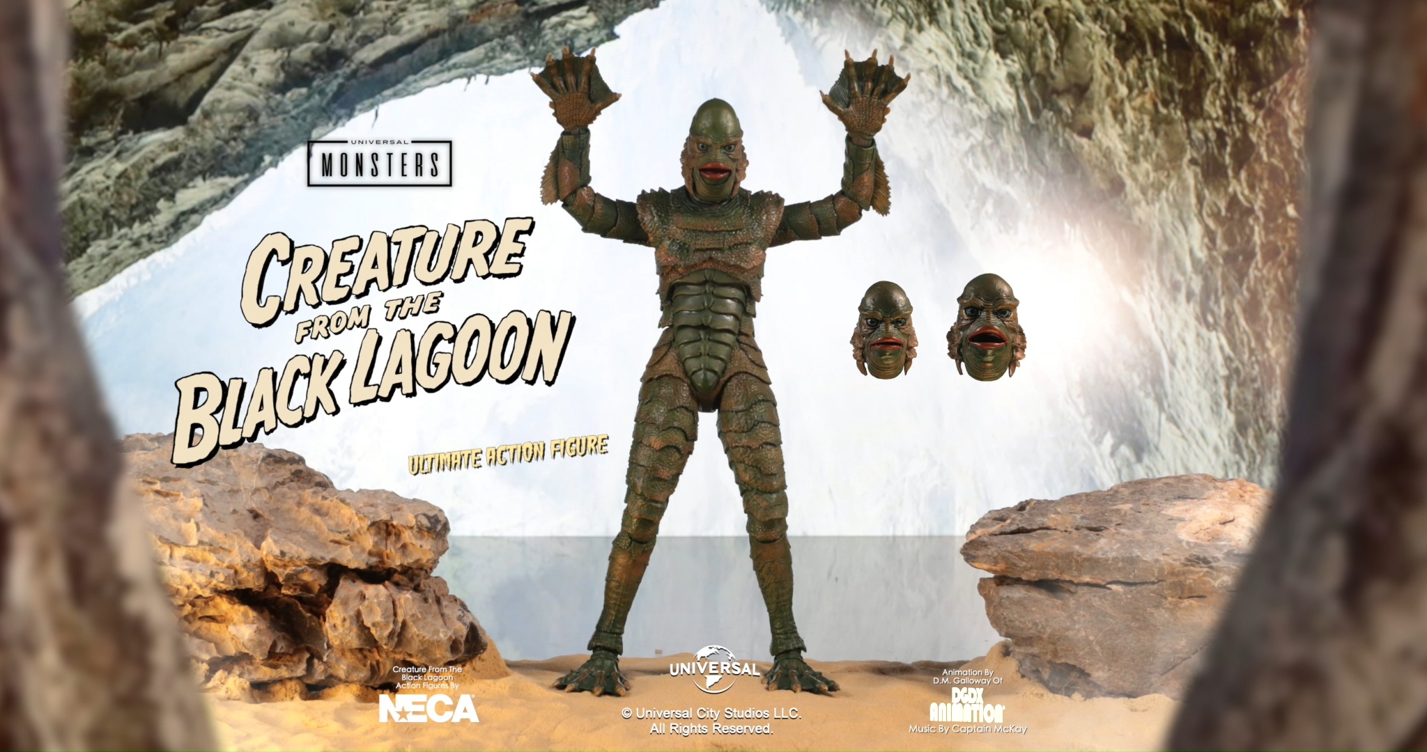 From the infamous 3D monster movie of 1954, Sideshow presents The 