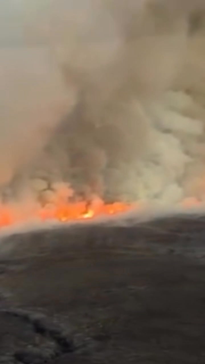 Tongariro National Park fire. Heartbreaking to see one of New Zealand’s ...