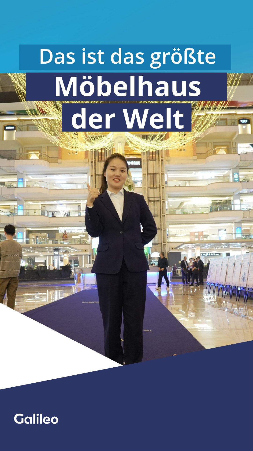😯In Foshan, einer Region in China konzentriert sich alles auf Möbel. Kein Wunder also, dass hier das größte Möbelhaus der Welt zu finden ist. Wir begleiten He Mengmeng bei ihrem täglich Rundgang. ,