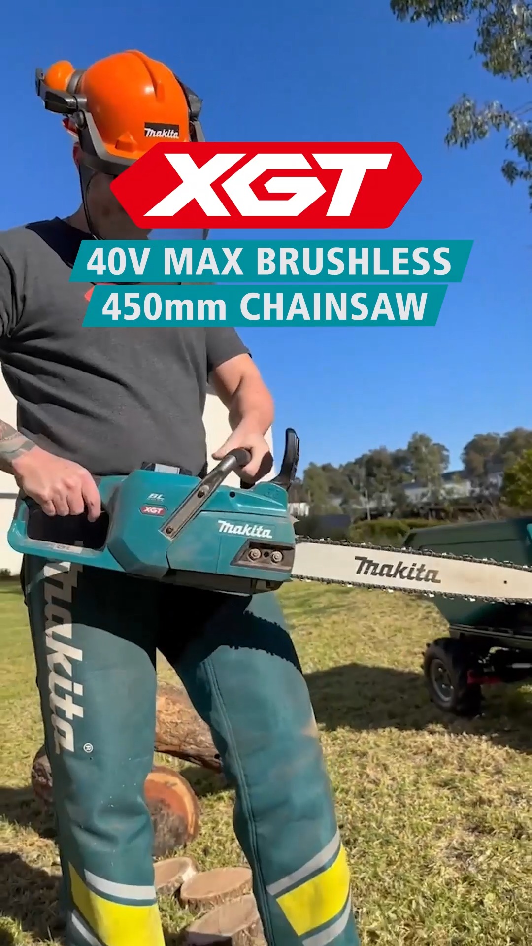 Built tough. Ready for the season ahead! The 40V Max Brushless 450mm ...