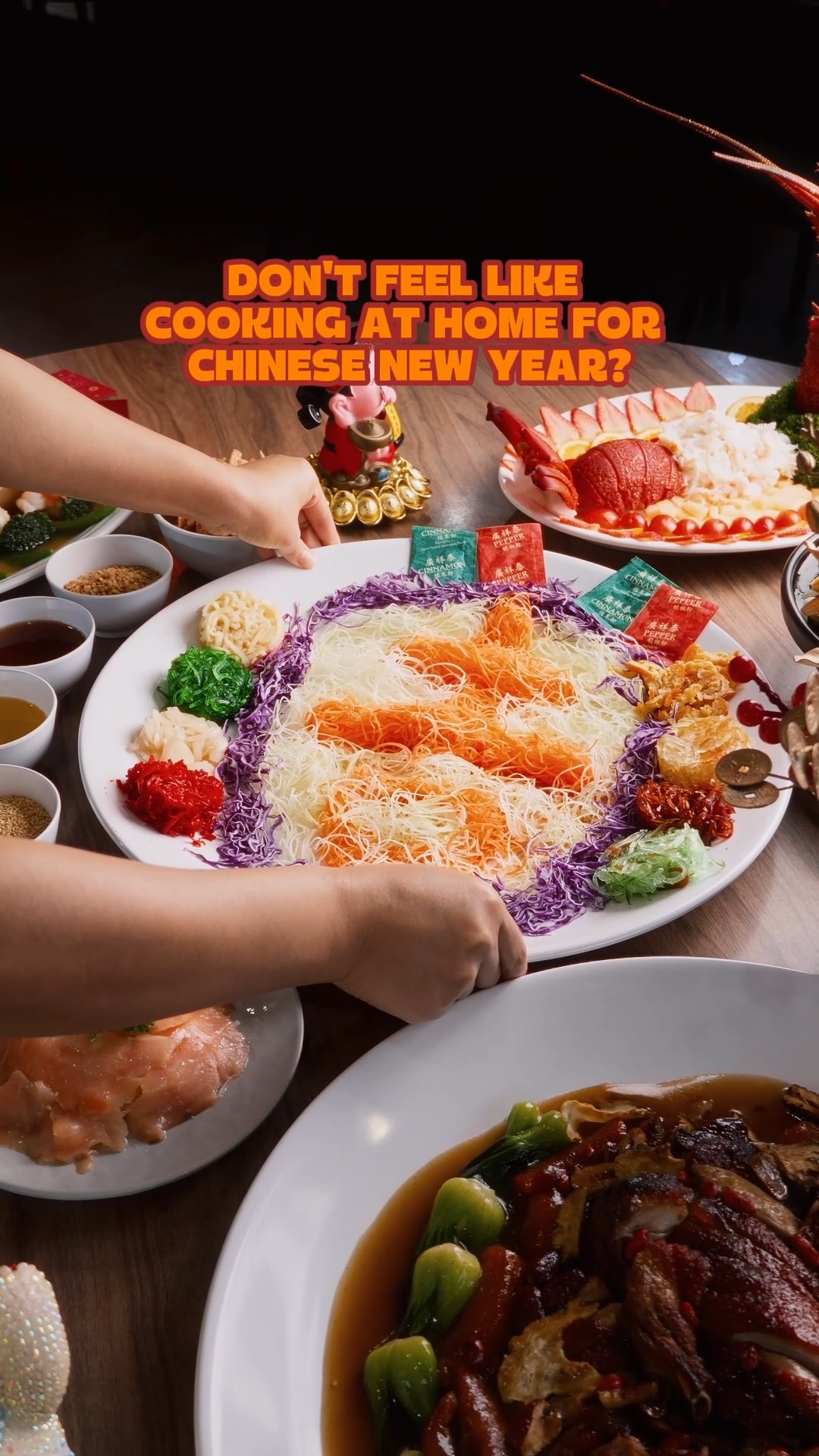 🧧 Chinese New Year is best celebrated around a table filled with ...