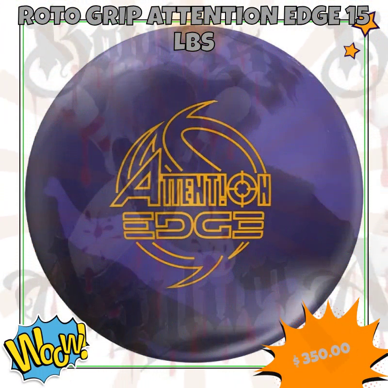 Roto Grip Attention Edge 15 lbs | Bowlers Asylum