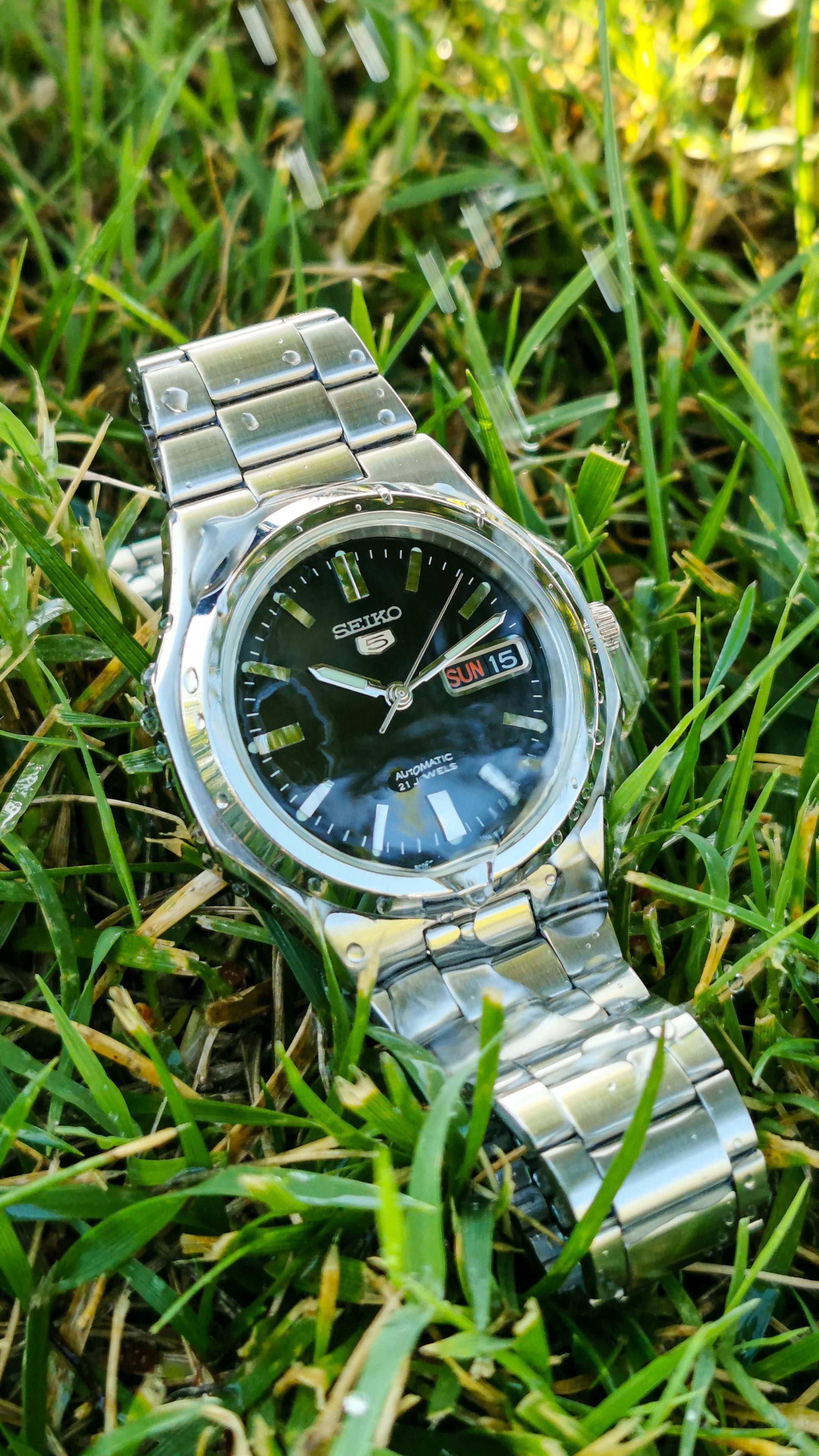 ?? SEIKO?️5 Black “Seikonaut” ref. SNKK47 (7S26-03R0) ? Seiko 