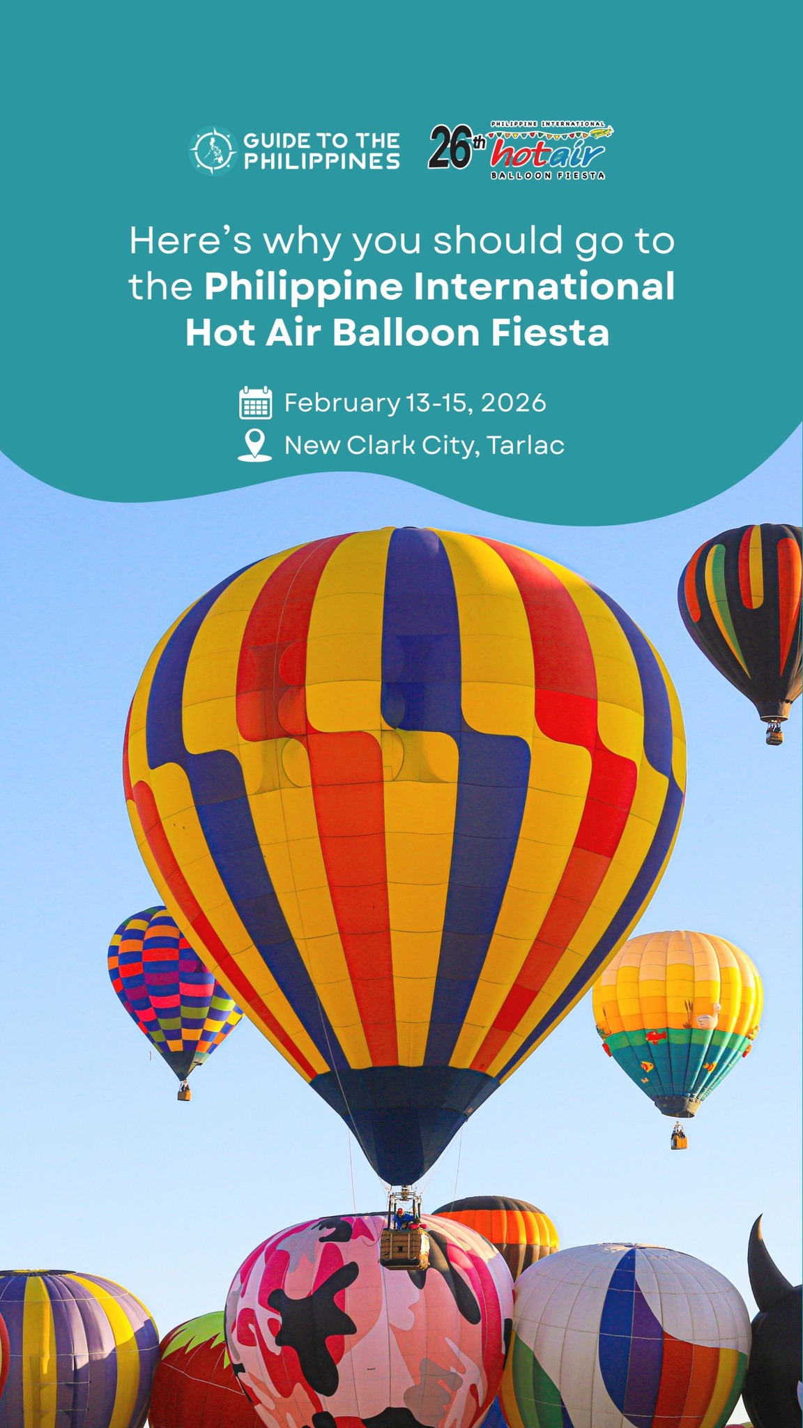 🎈 Don’t miss this year’s Philippine International Hot Air Balloon ...