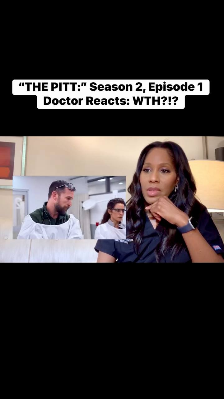 “THE PITT:” Season 2, Episode 1 Doctor Reacts: WTH?!? #ThePitt | Dr ...