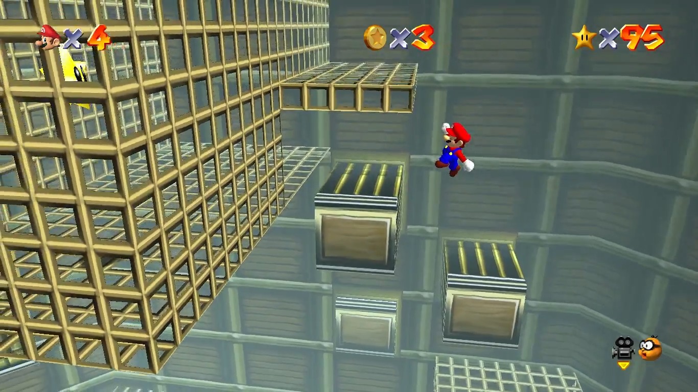 Mario 64 | Stomp on the Thwomp en el Reloj ⏰🍄 En el Tick Tock Clock, el ...