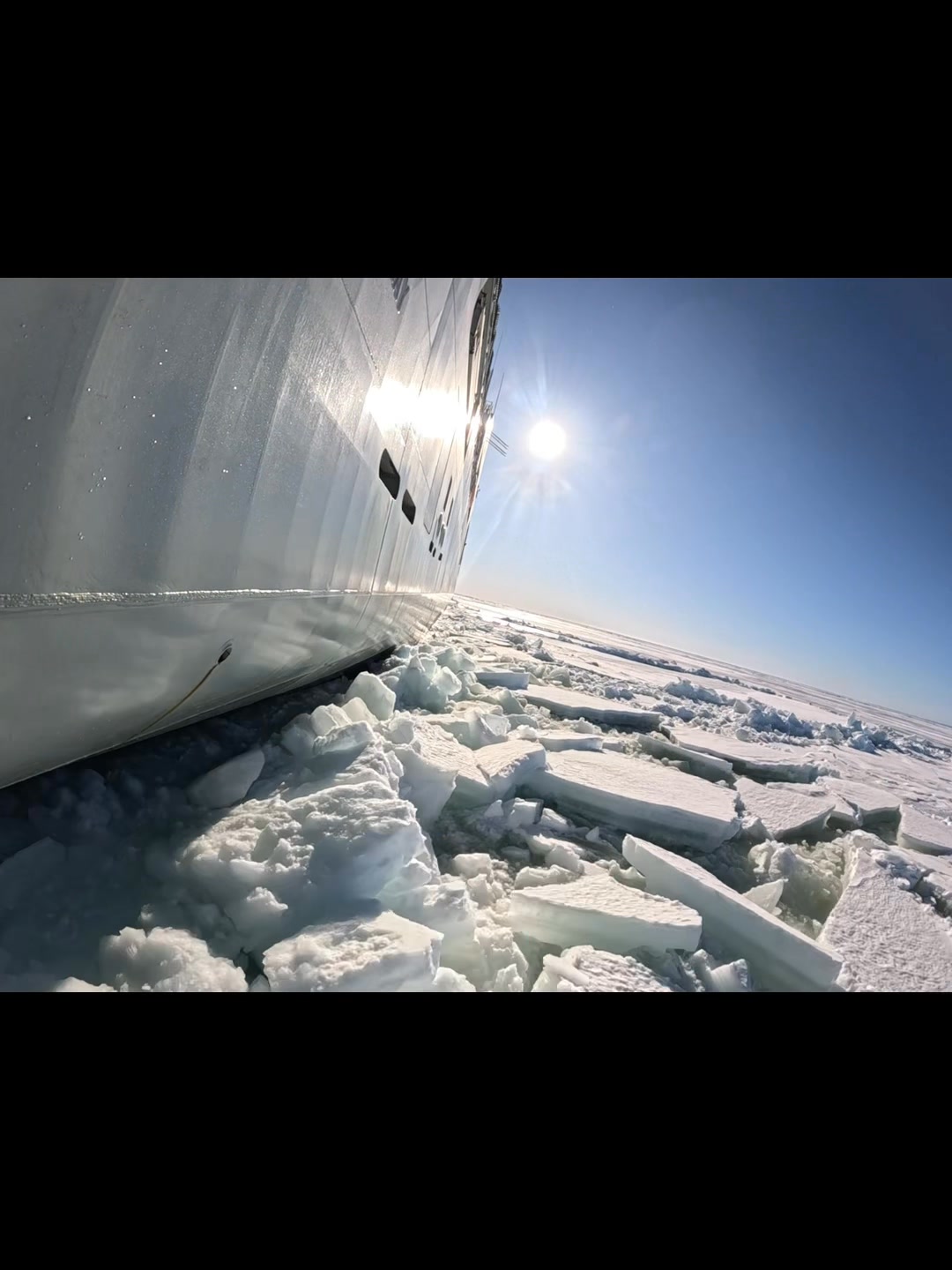 The sights and sounds of ice breaking in Chaleur Bay from different ...