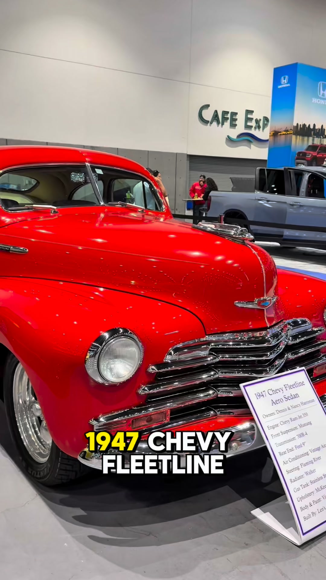 Straight out of the '40s with curves that never get old—this 1947