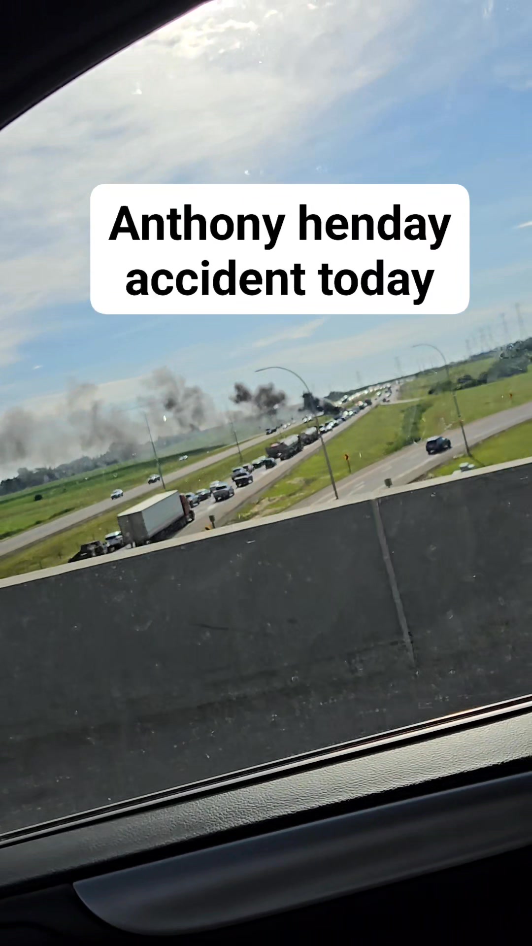 Just in: A car accident occurred this morning on Anthony Henday, east ...