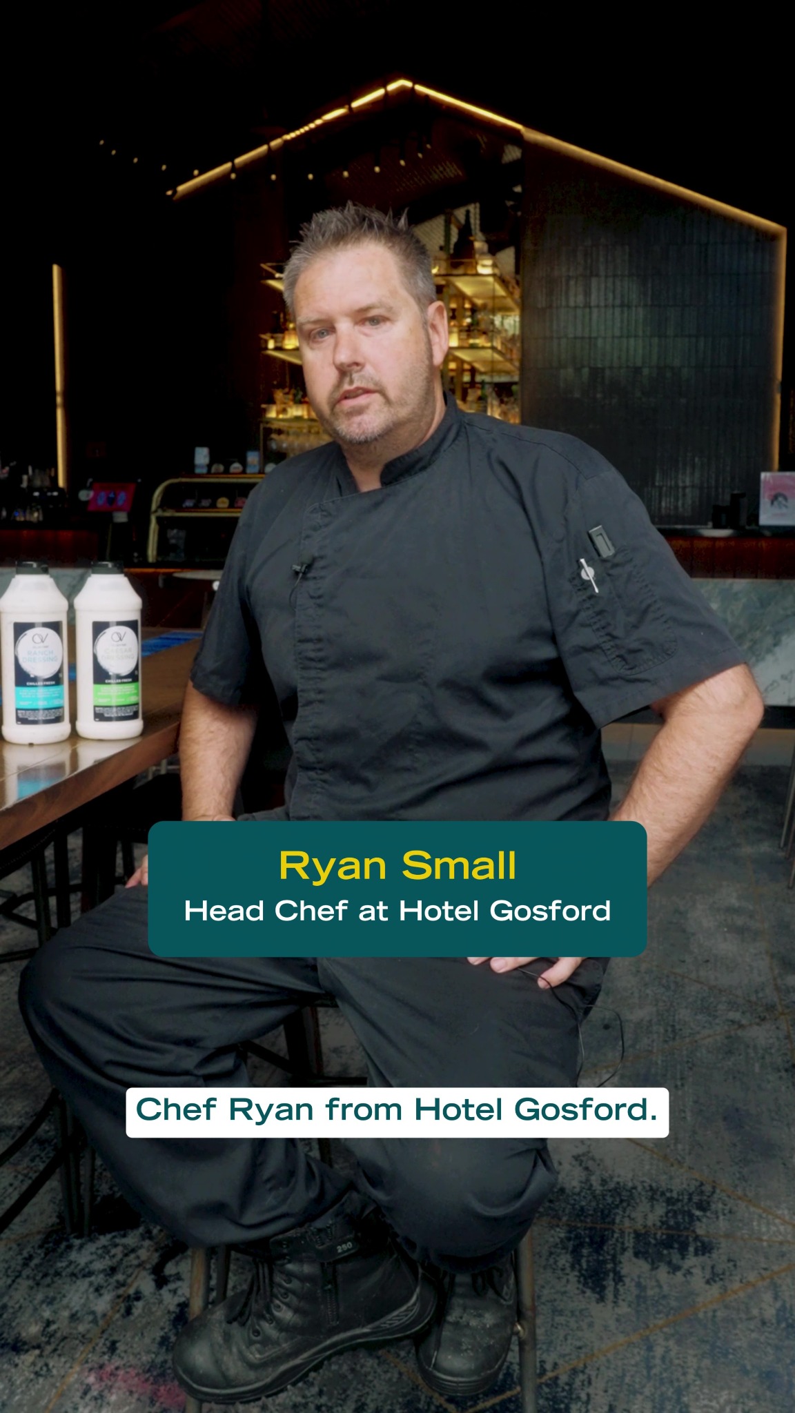 Fast, simple and efficient. Like Chef Ryan from Hotel Gosford, the new ...