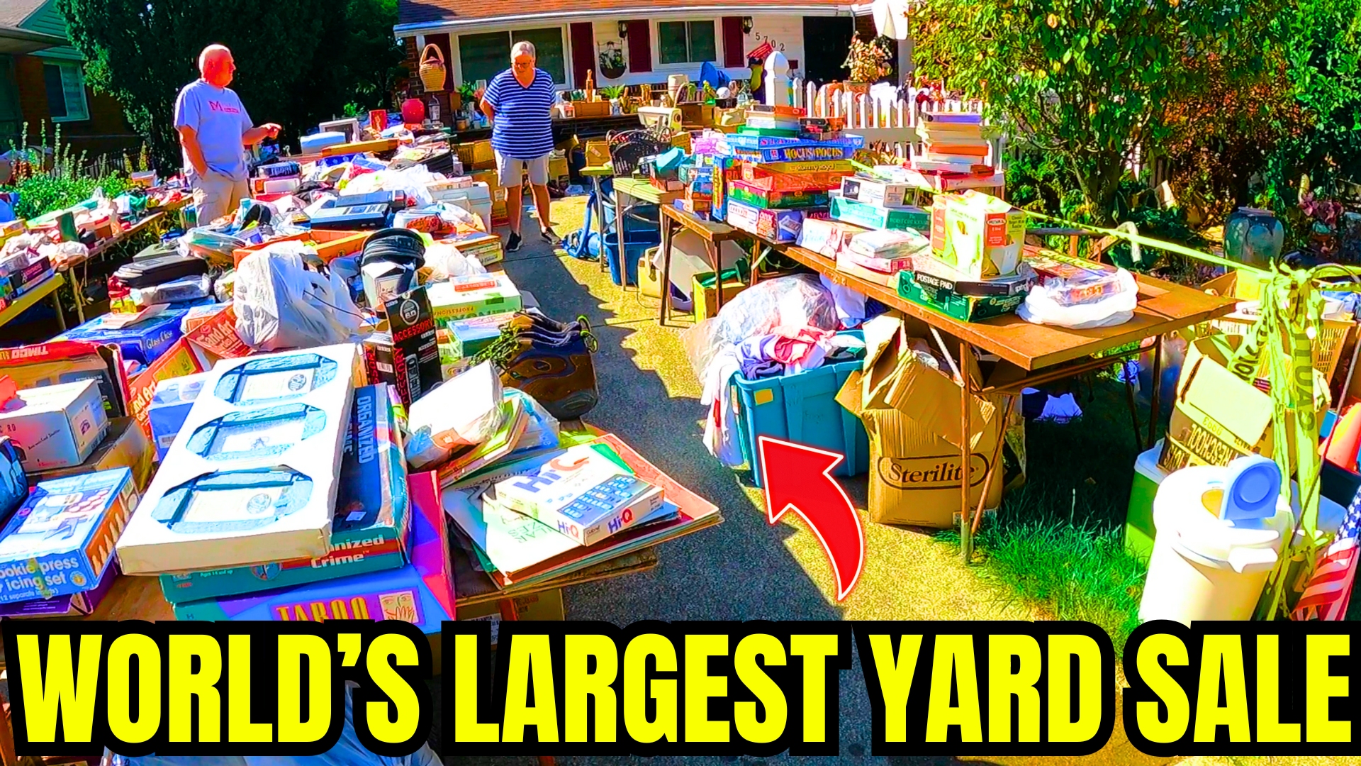 I BOUGHT EVERYTHING OFF HIS YARD SALE TABLE #garagesale #yardsale # ...