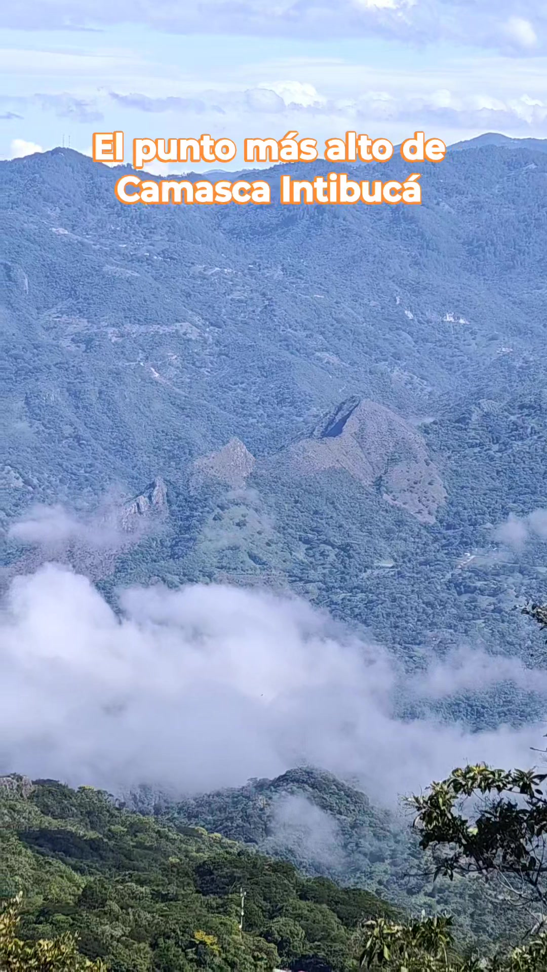 el punto más alto de Camasca Intibucá 😱que vista desde aquí 😍, parte 3 ...
