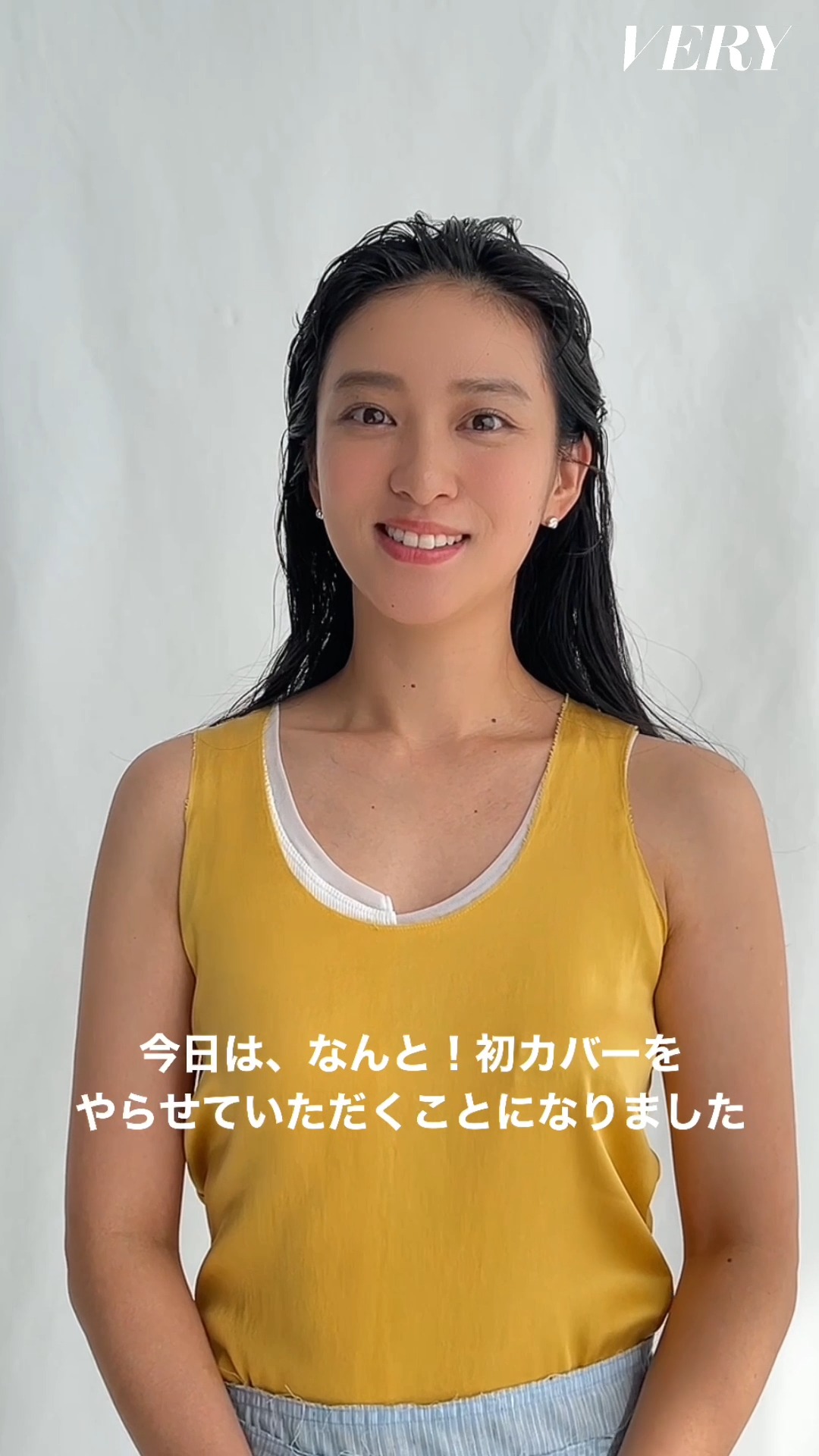 武井咲さん＠emitakei_official が初表紙撮影の意気込みを語ってくれ