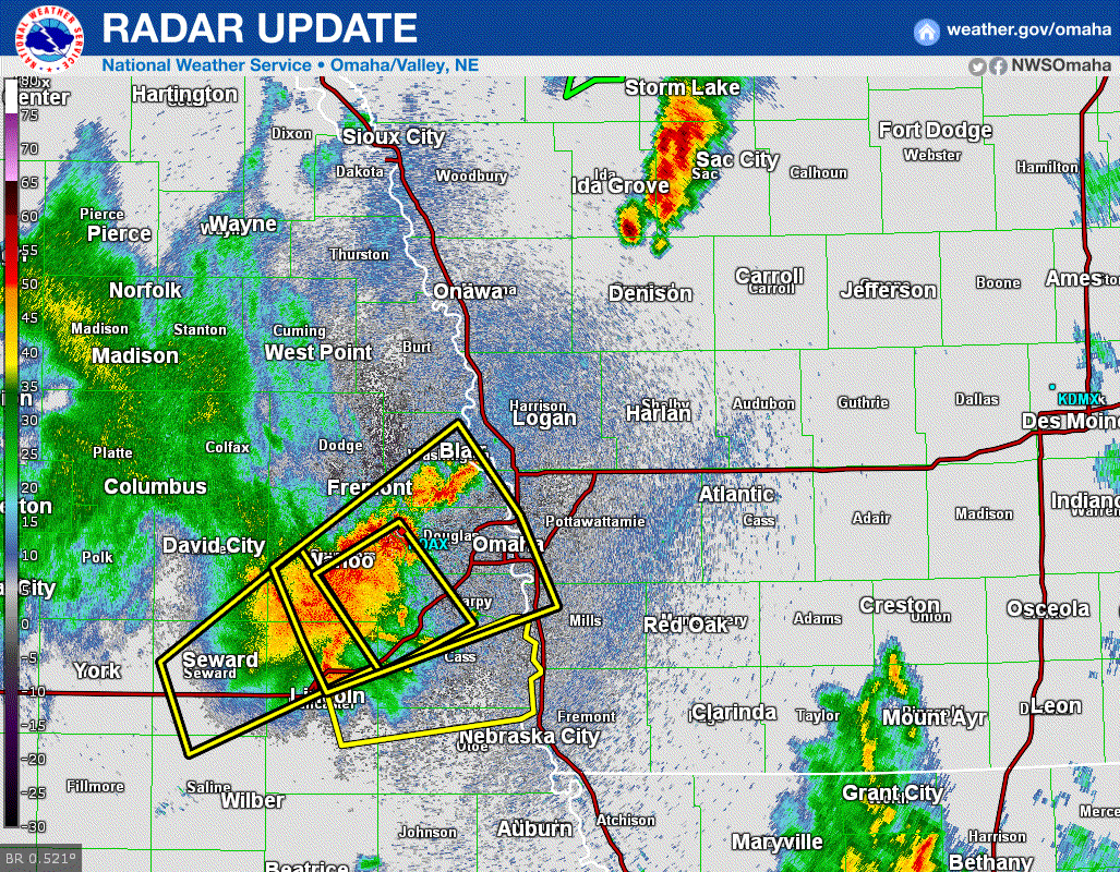 6:45 AM Radar Update: Damaging wind gusts up to 80 mph continue to push ...