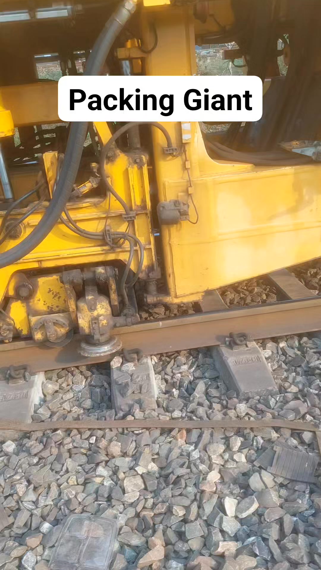 Railway track Packing Machine #railway #railroad #pritepraveen #machine ...