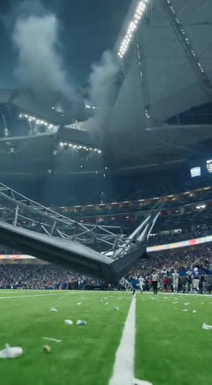 Stadium Roof Collapse: Game Night Turns Into Nightmare A thrilling game ...