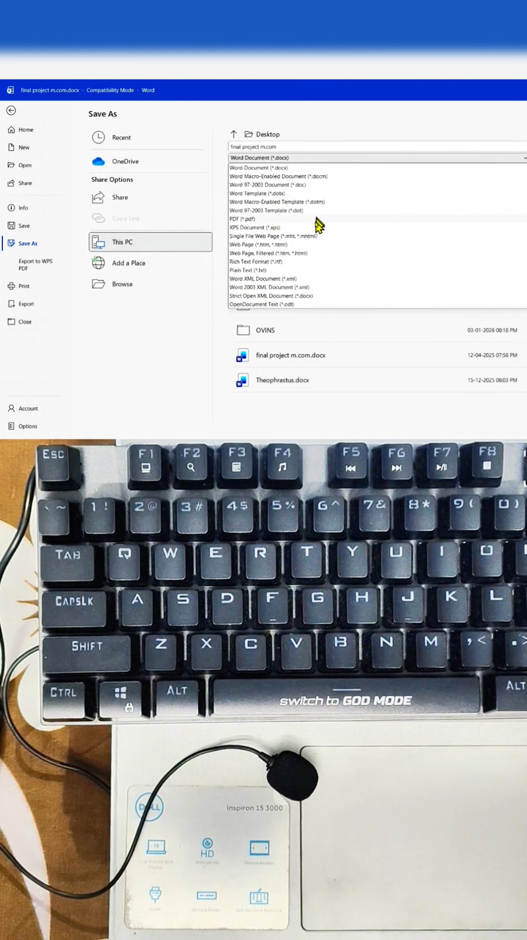 みみみみ様 🚀📄 Export Word to PDF Instantly with ONE Keyboard Shortcut