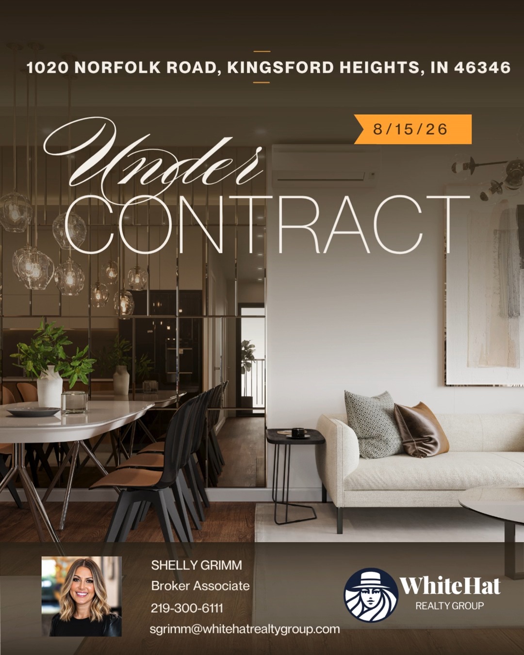 アイ 🏡 **UNDER CONTRACT in Kingsford Heights!** 🎉🔑 Exciting news for