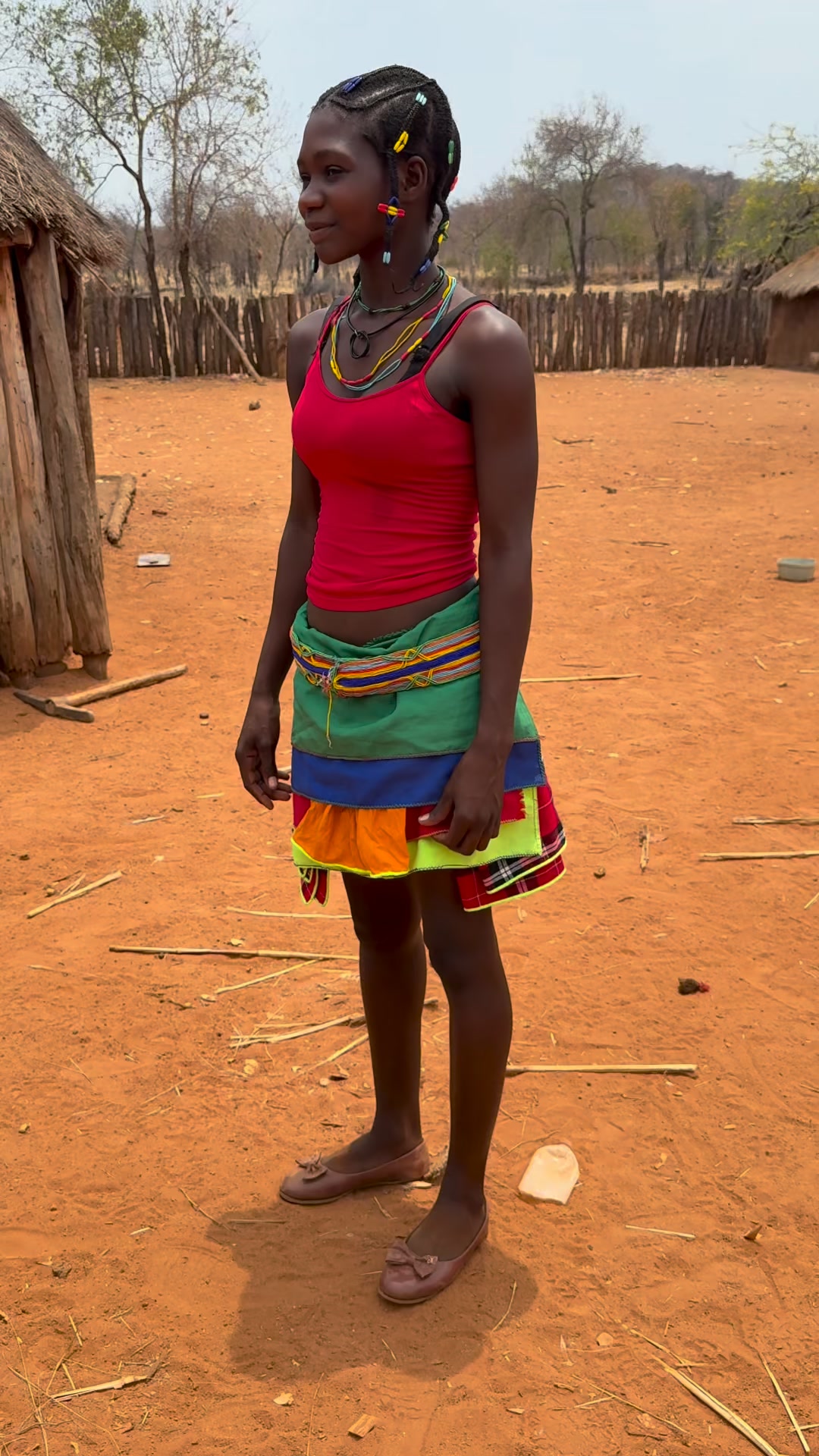 The Dimba girls of Angola perform serene and measured dances ...