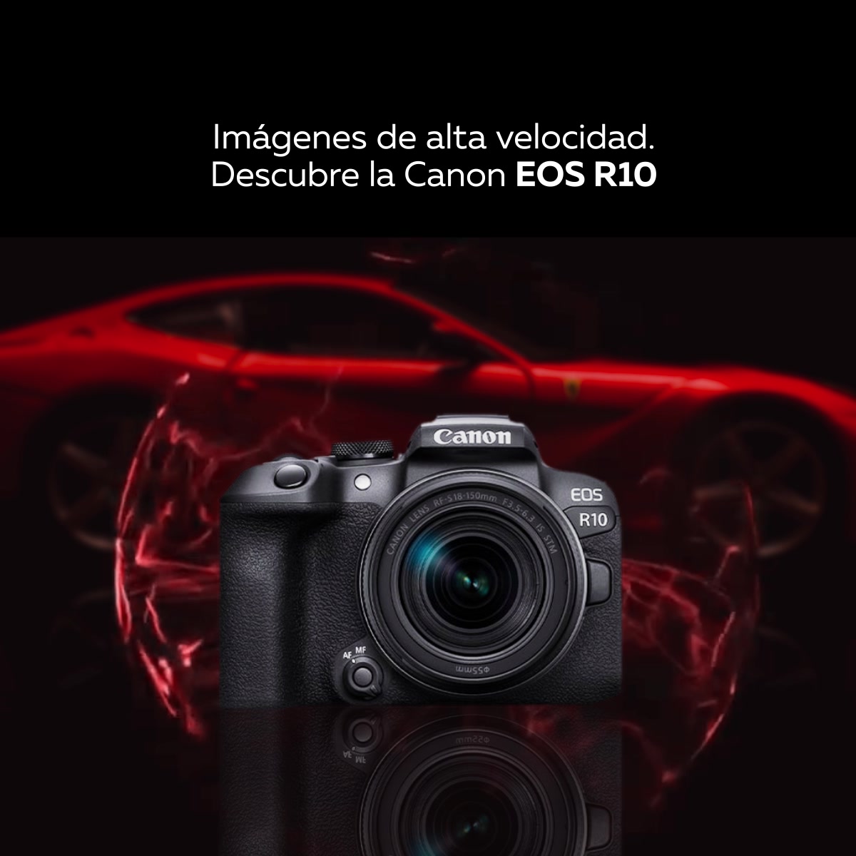 Con la cámara Mirrorless EOS R10 captura imágenes en alta velocidad con ...
