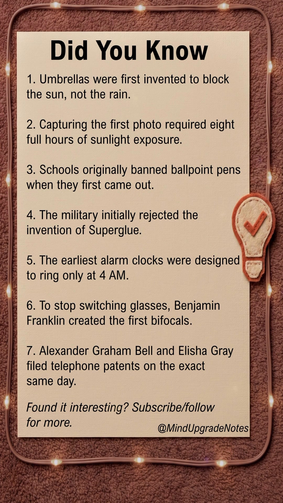 Surprising facts from history. #facts | Brighten Your Mind | Facebook