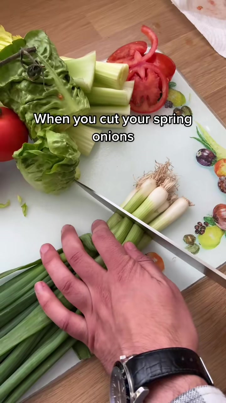 howto regrow the off cuts of spring onions, you can also replant in ...