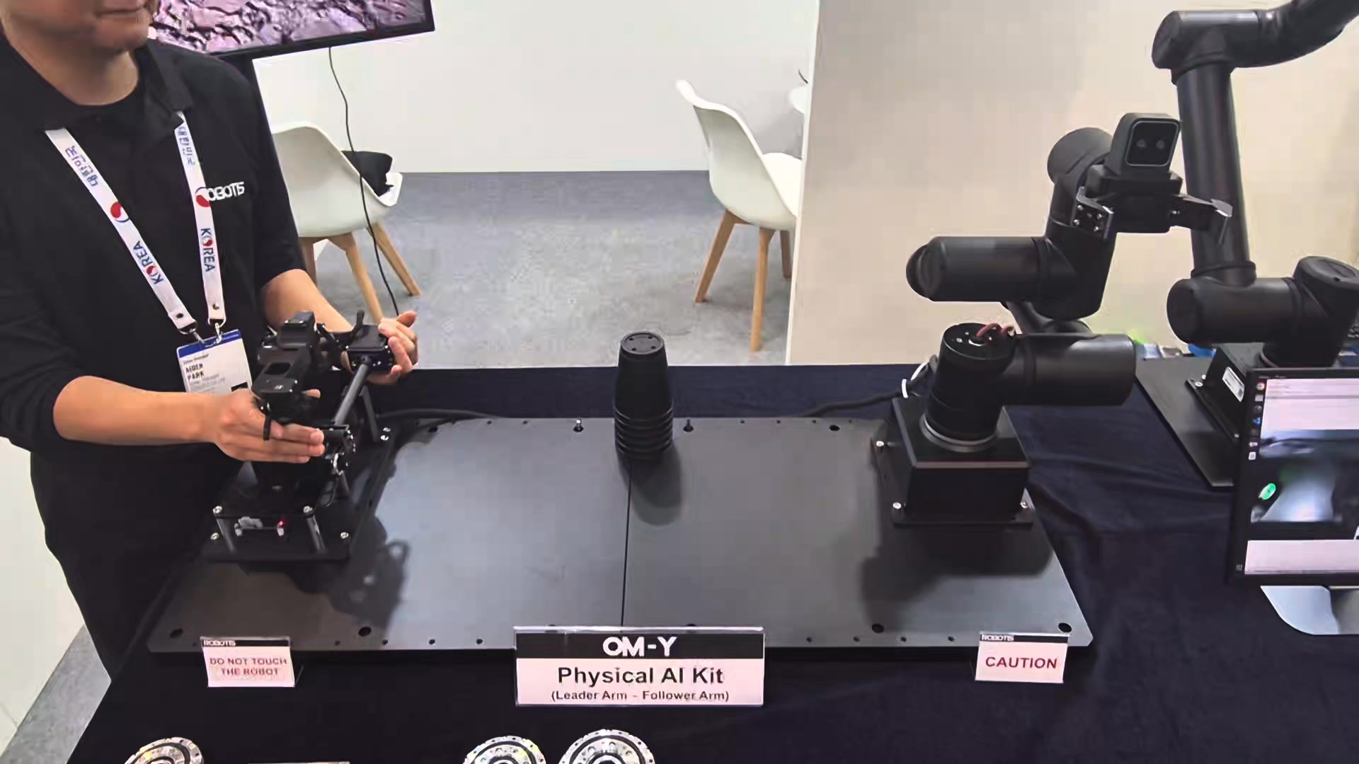 Day 2 of ROBOTIS at HM 2025! We're excited to showcase our new Physical ...