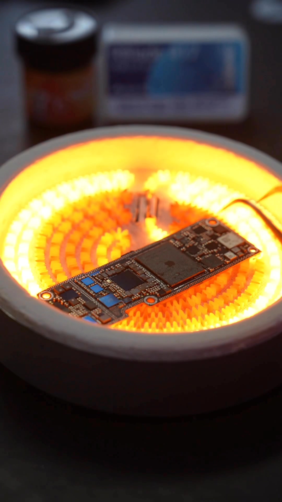 The motherboard of the RabbitFix is barbecue la! #rabbitfix #repair # ...