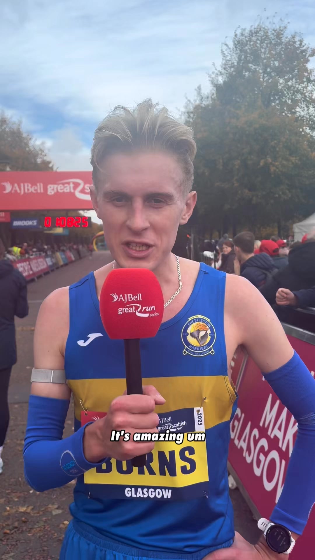 “It’s been my dream to win the half marathon at the Great Scottish Run ...