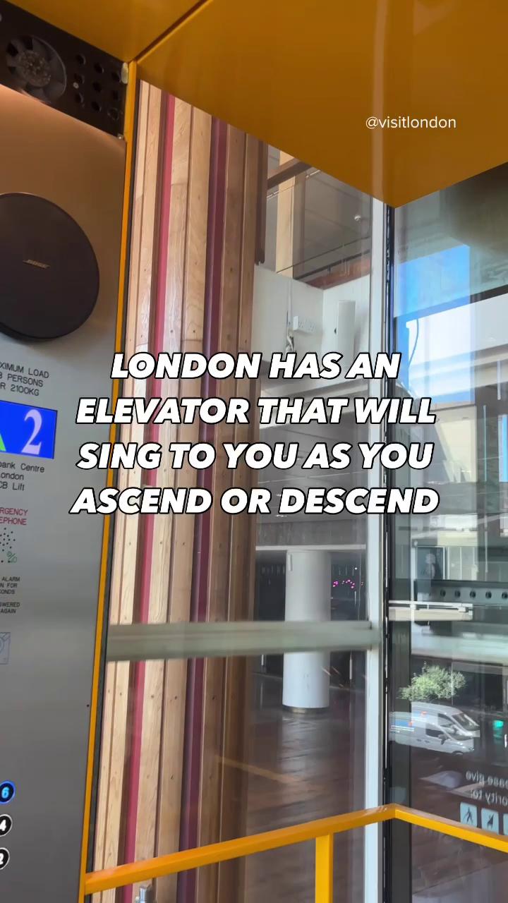 Bet you’ve never been serenaded by a lift before... 🎶 Head to the Royal ...