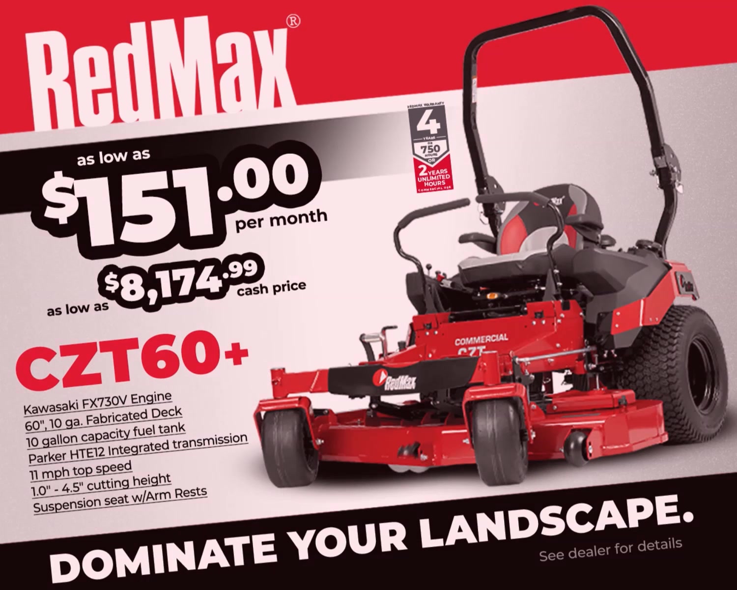 ハーディ！ Full Mower Service | Livingston TN