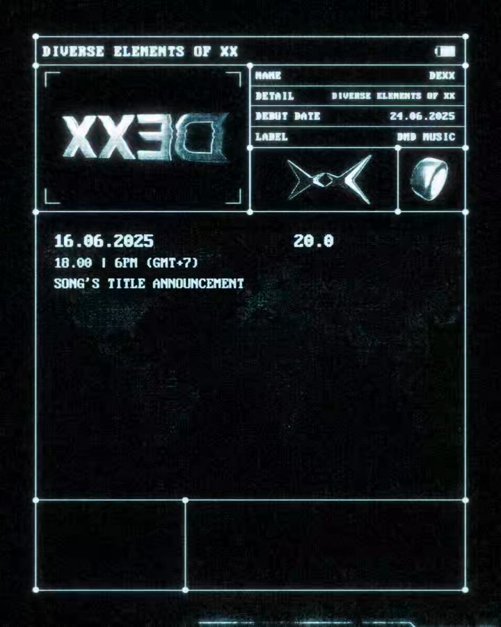 DEXX DEBUT SINGLE SCHEDULE ANNOUNCEMENT SEE YOU DEXX #DEXXth #DMDMUSIC