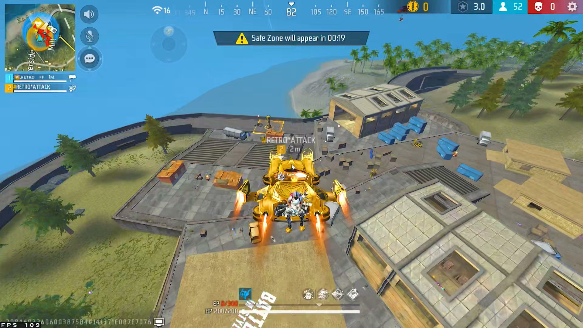 Dou V's squad over power game play free fire 🔥🔥 #redmagicff