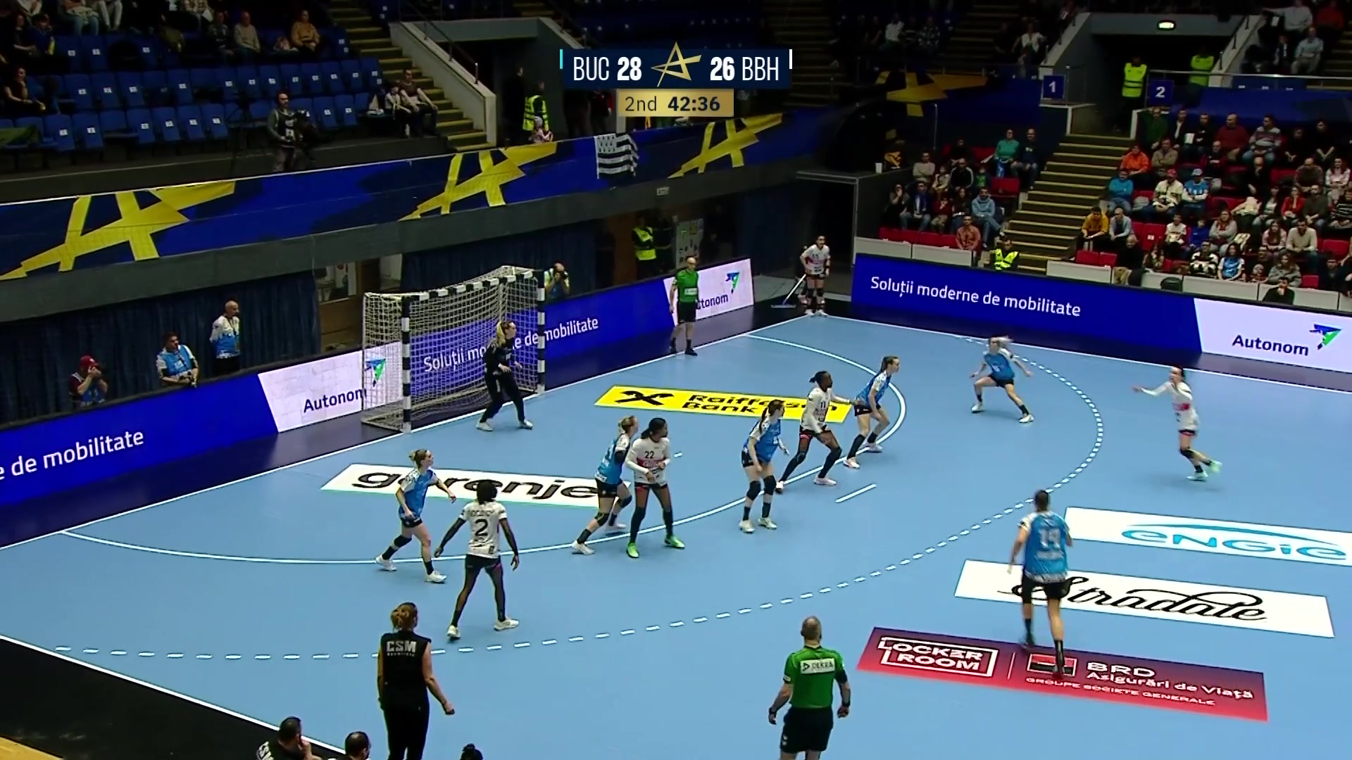 🇷🇴 CSM Bucuresti take the #MOTW against group B leader Brest Bretagne ...