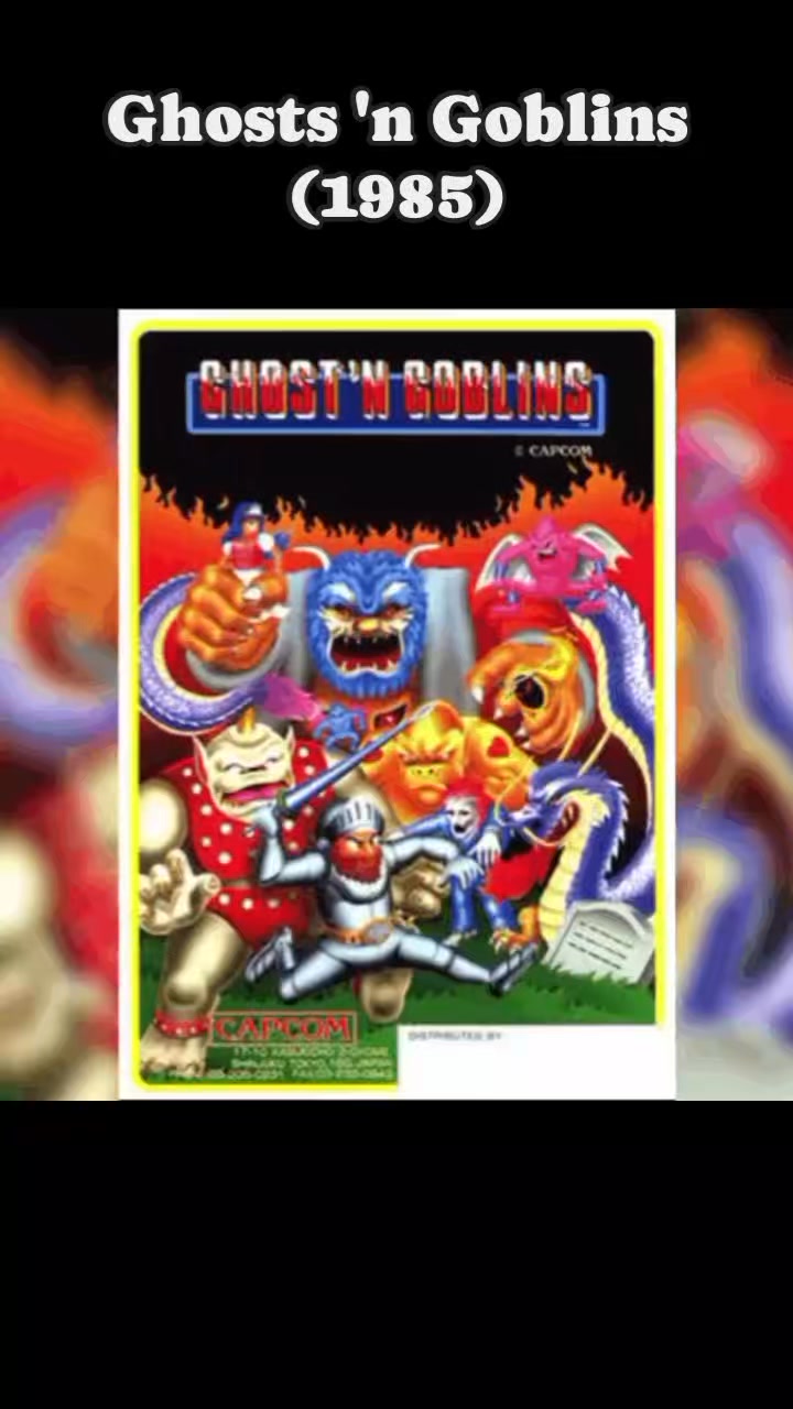 Ghosts 'n Goblins (1985) #Capcom The Calling - Wherever You Will Go 🎵