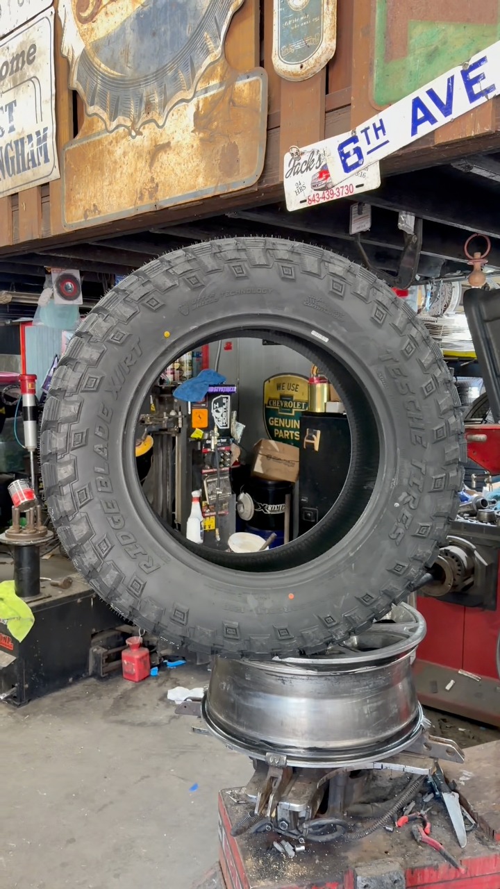4 New Tesche Tires Ridge Blade X/RT - LT275/70R18 121/118Q Load Range F (12 Ply) Rugged Terrain Tires