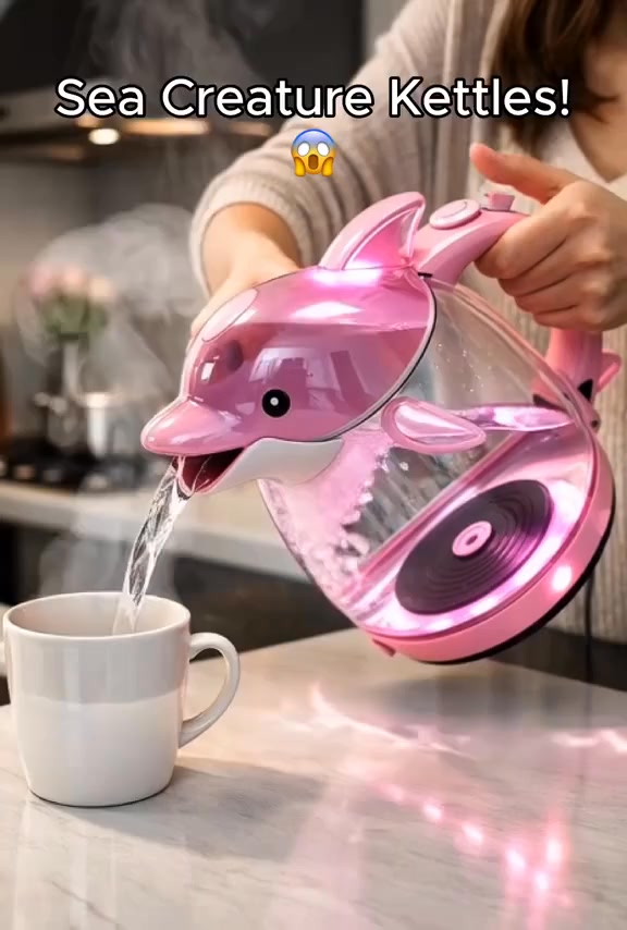 🐙☕ Make your morning routine magical with this Marine Creature-Shaped ...