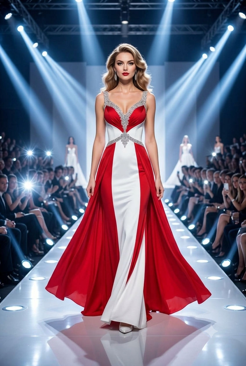 high fashion designer dresses Breathtaking High-Fashion Runway Looks: Gowns Showcase no:Z025573