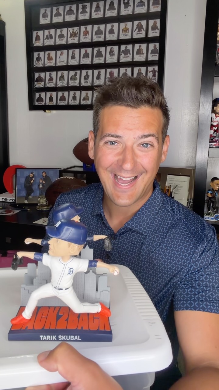 UNBOXING: Check out the TWO Tarik Skubal bobbleheads for this