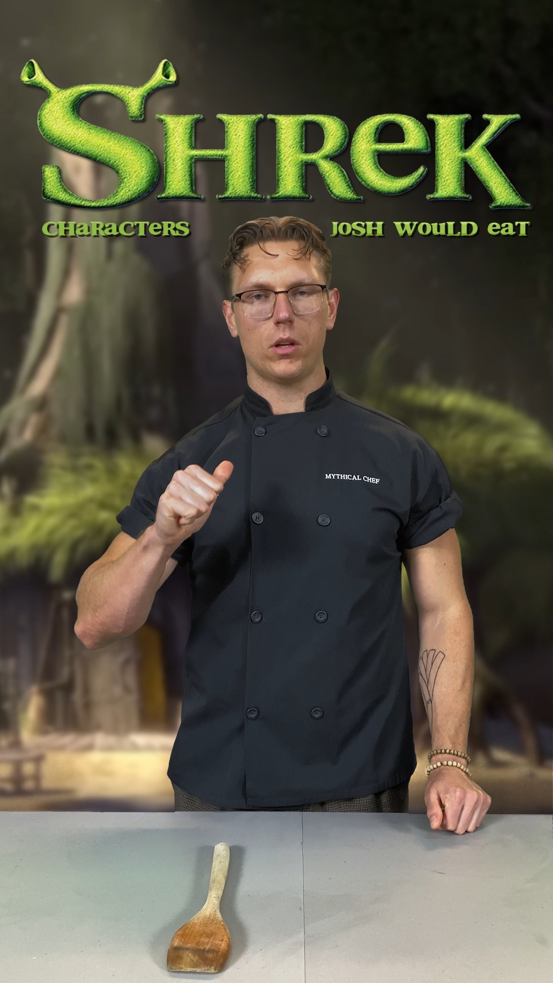 How Chef Josh Would Eat Shrek - Mythical Kitchen | Facebook