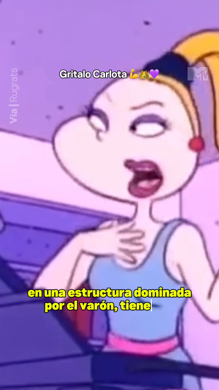EMPODERADA, ¿POR?... Carlota dando cátedra 💜👑 #MTVCelebsLA #Rugrats # ...