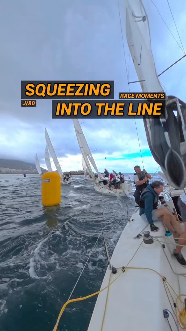 A tight mark-rounding moment for the Pretty Sailing J/80 Valkyrie ...