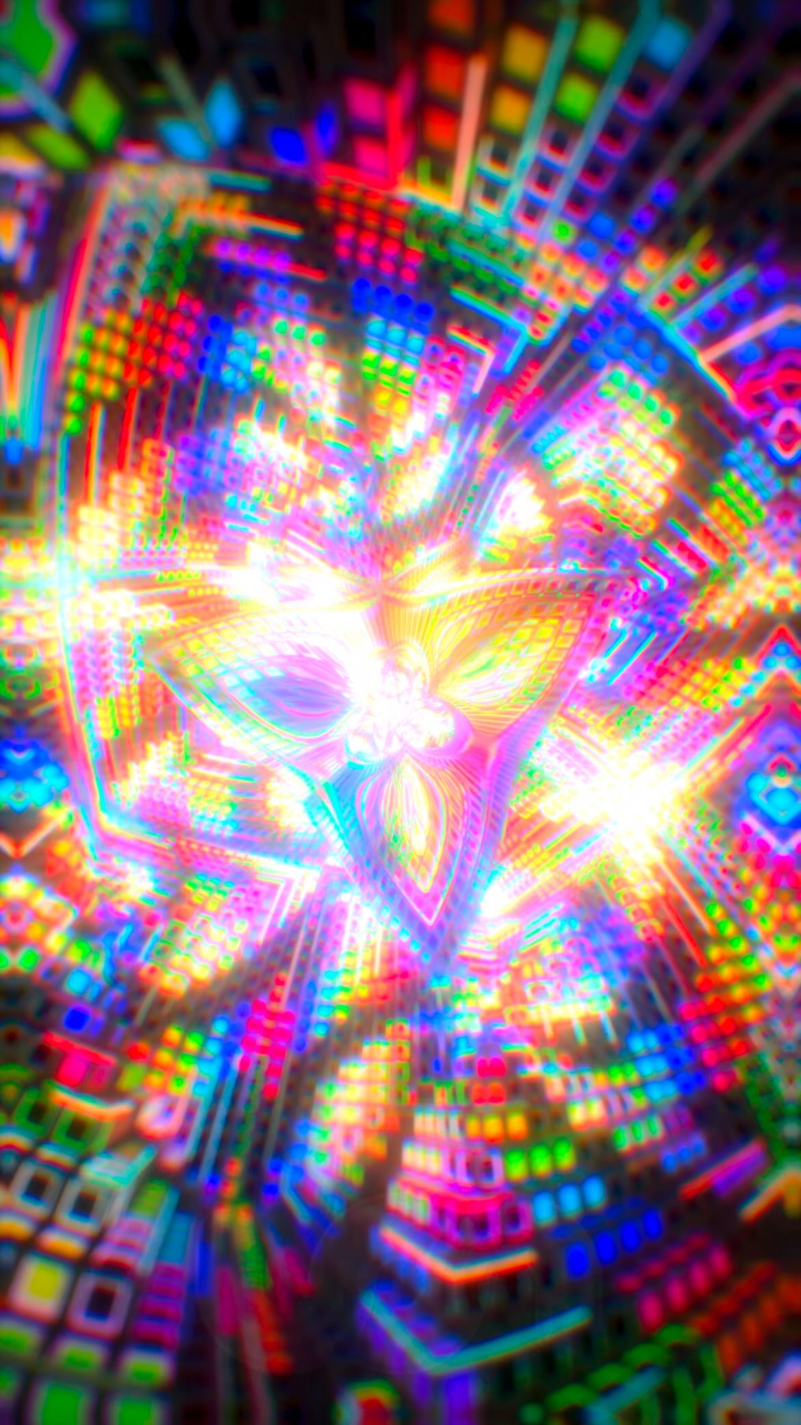 [HDR] VOXEL STRUCTURES WITH SHIFTING COLOR PATTERNS SYNCING BEAUTIFULLY ...