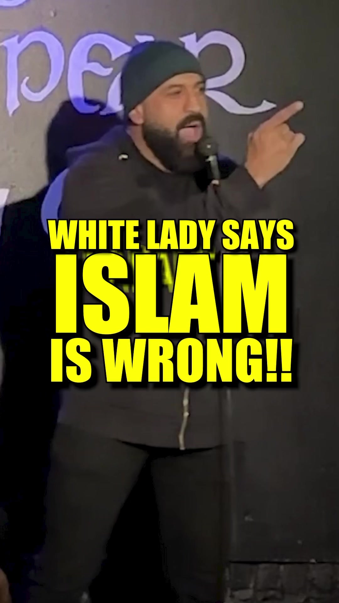 😂 White lady says Islam is Wrong! 😂| tix: MikeFromDetroit.com | # ...